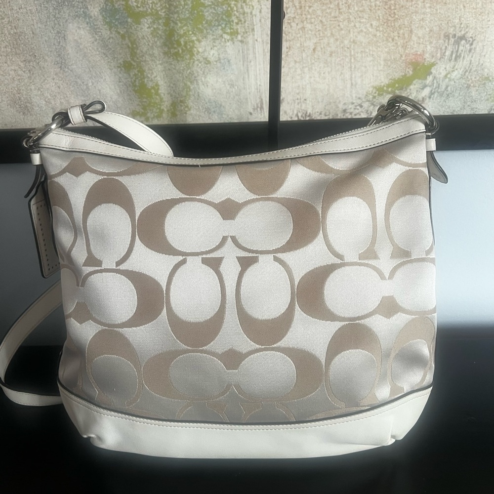 Coach Park Signature Duffle Bag F19740 - Picture 6 of 16